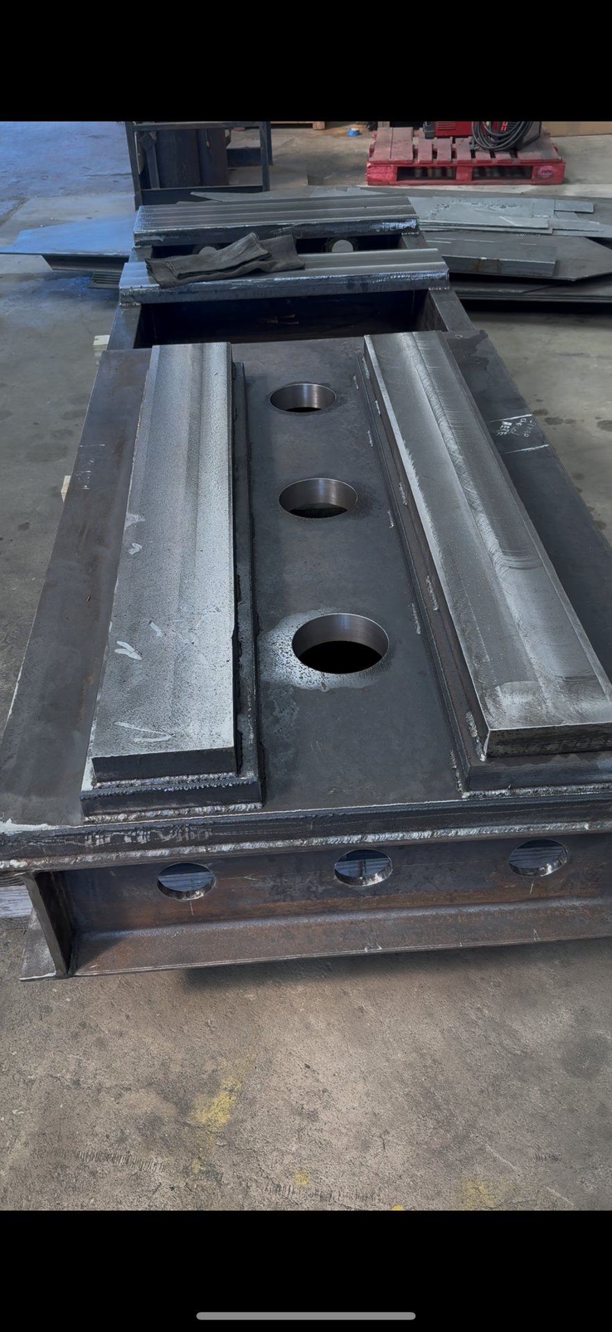 Pump base fabrication